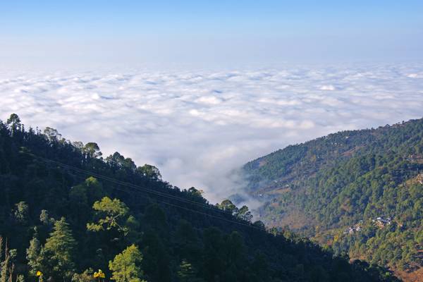 Above the clouds, Dharamshala