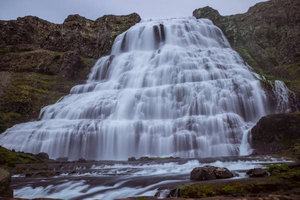 Iceland 2015 Dynjandi waterfall