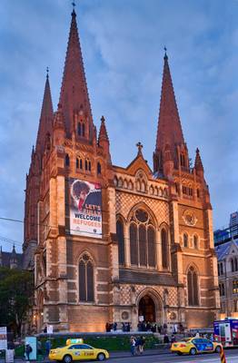 St Paul's Cathedral - Melbourne, Australia