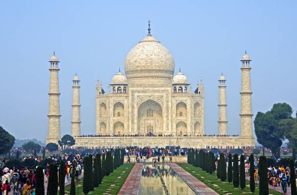 Taj Mahal - visit card of India