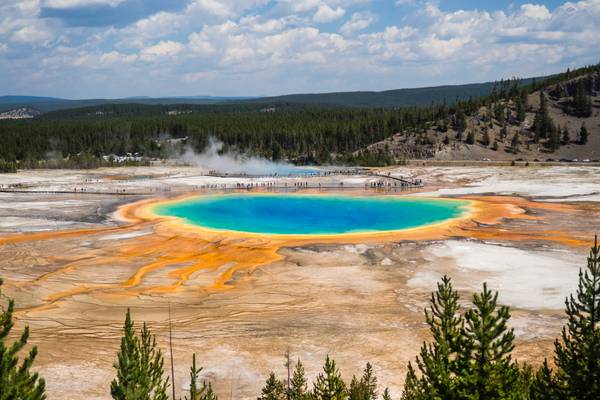 Grand Prismatic Spring, Yellowstone NP, USA