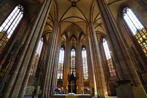 The altar of St Sebald Church, Nuremberg