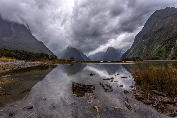 Milford Sound in Reflection