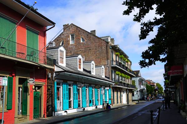 Fanciful French Quarter of New Orleans, Louisiana