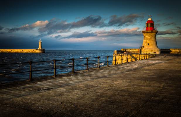 South Shields and Tynemouth Lighthouses