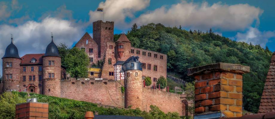 Above the roofs of Wertheim