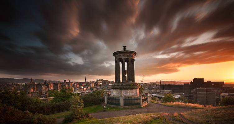 DugaldStewartMonumentSunset