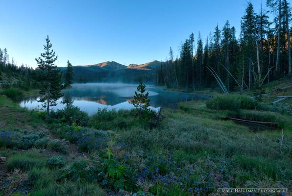 The promise of a great day for outdoor photography