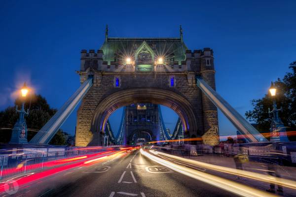 Tower Bridge by night [UK]