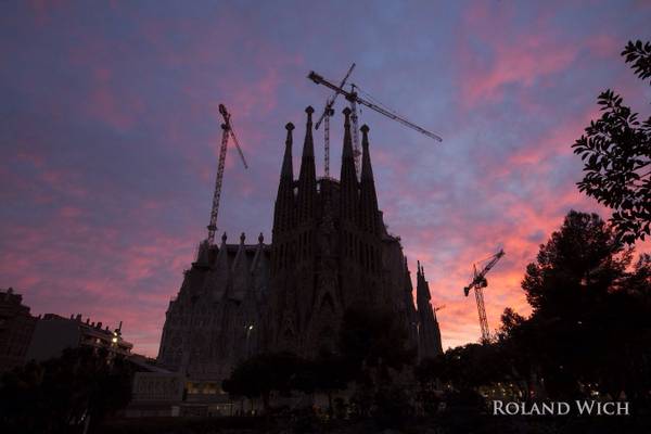 Barcelona - Sagrada Familia Sunset