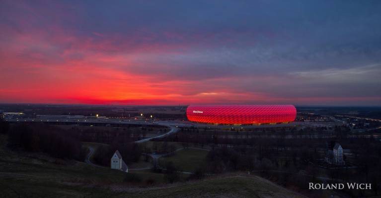 Allianz Arena Sunset