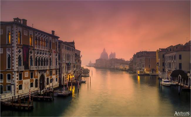 Misty Venetian Sunrise