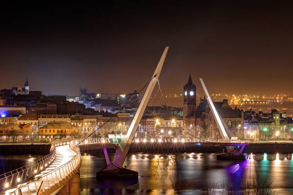 The "Maiden" Derry City - Peace Bridge