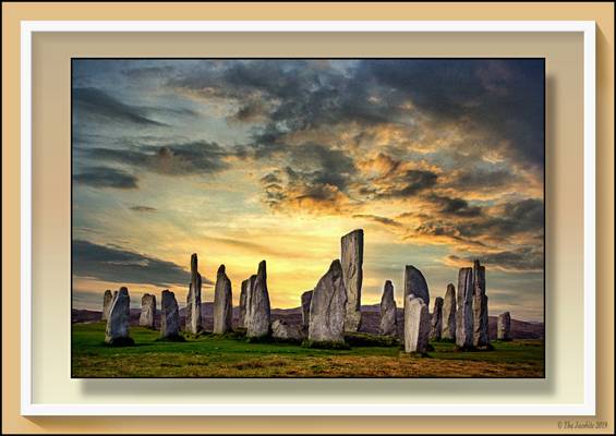 Calanish Stones, Isle of Lewis, Scotland.