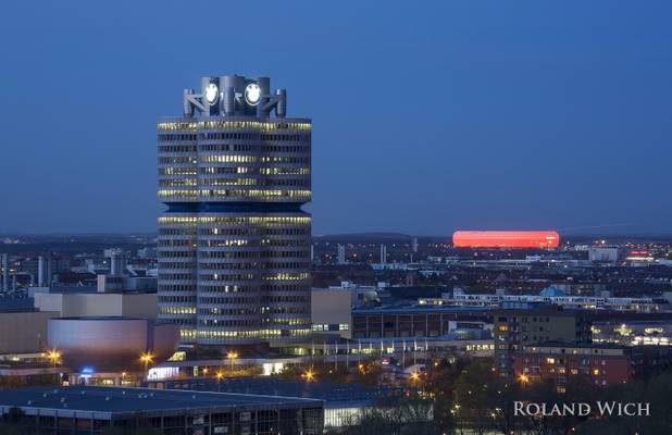BMW Headquarters and Allianz Arena
