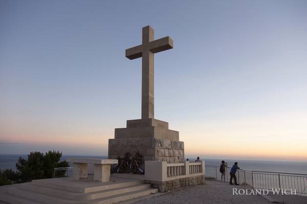 Dubrovnik - Cross on Mount Srđ