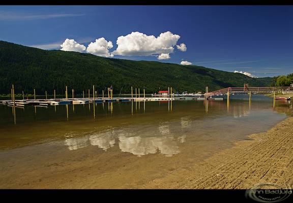 Summer days at Mara Lake, BC, Canada