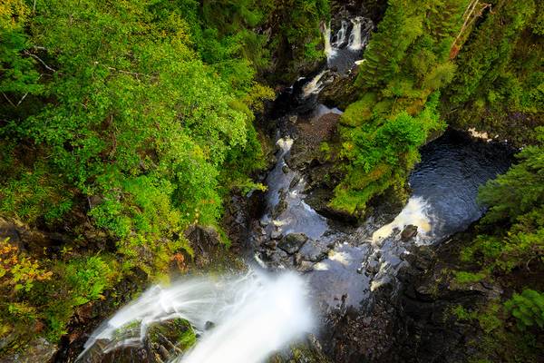 Plodda Falls from Above