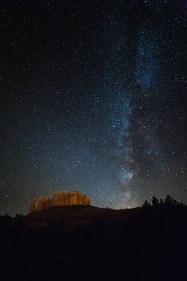 Starry Night at Cathedral Rock
