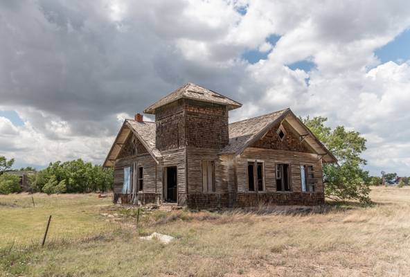 Abandoned Church in Grenville, New Mexico