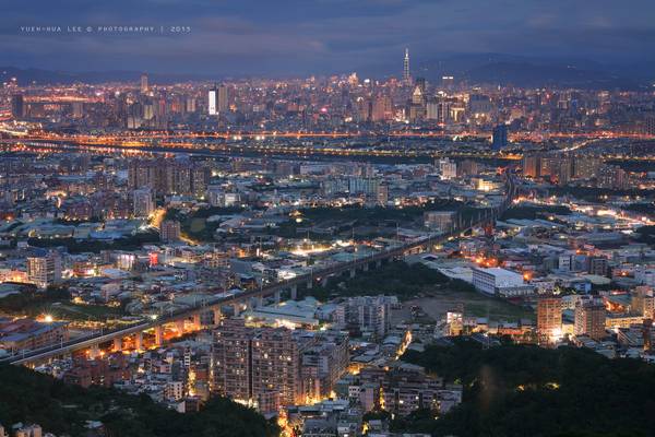 Taipei City at Night, Mt. Datong │ December 5, 2015