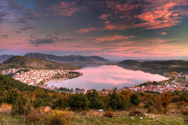 Kastoria Sunset