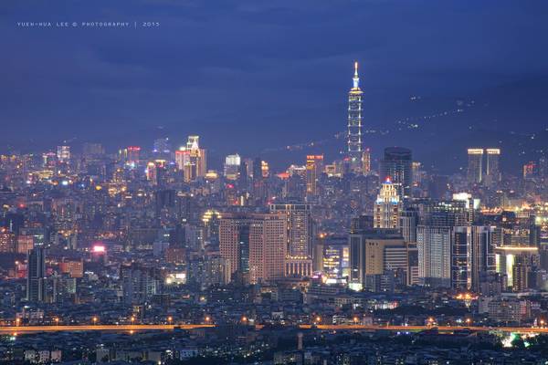 Taipei City at Night, Mt. Datong │ December 5, 2015