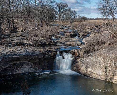 Butcher Falls in Rural Kansas