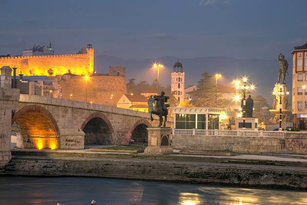 Skopje at Night