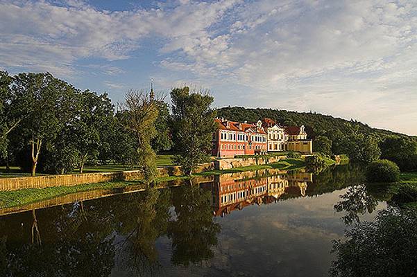 Zbraslav Chateau and its garden
