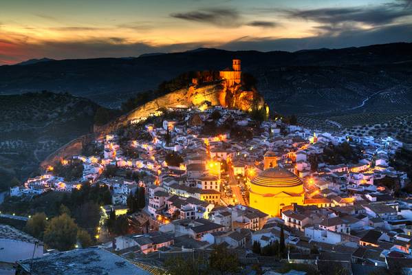 Montefrio at Dusk