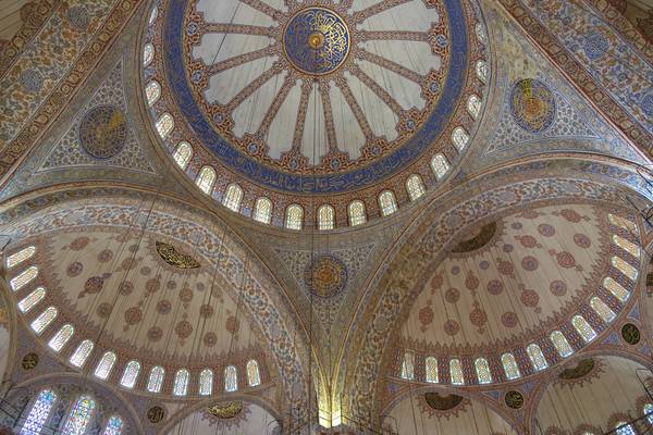 Sultan Ahmet Camii vaults (Istambul, Turkey)