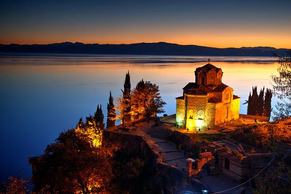 Ohrid at Dusk