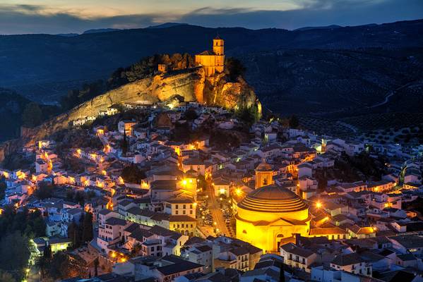 Montefrio at Dusk