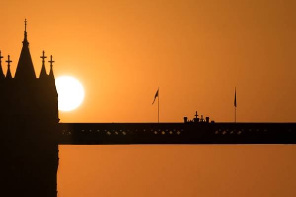 Good Morning Mr Sun Said Tower Bridge