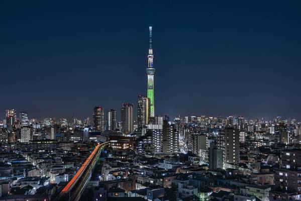 Skytree from Yahiro