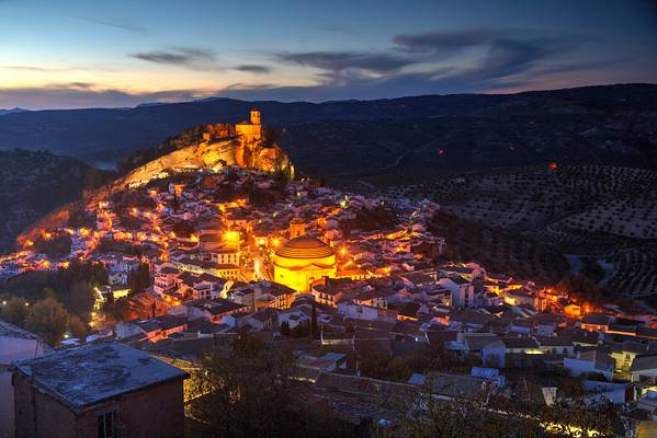 Montefrio at Dusk