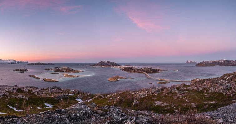Troms coast panorama