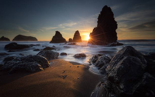 Rodeo Beach, Sunset - Explored