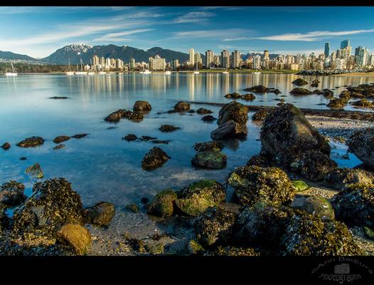 Kitsilano Beach area in Vancouver, BC, Canada