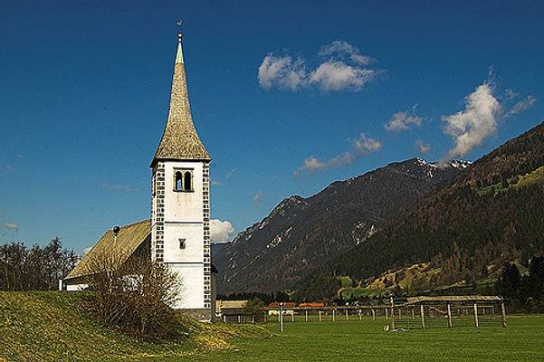 St. Clement Church in Mojstrana