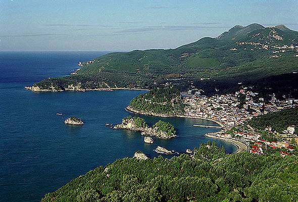 Parga from above