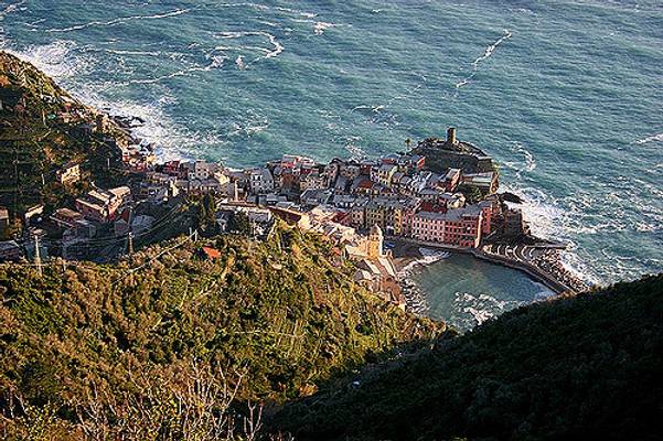 Vernazza from above