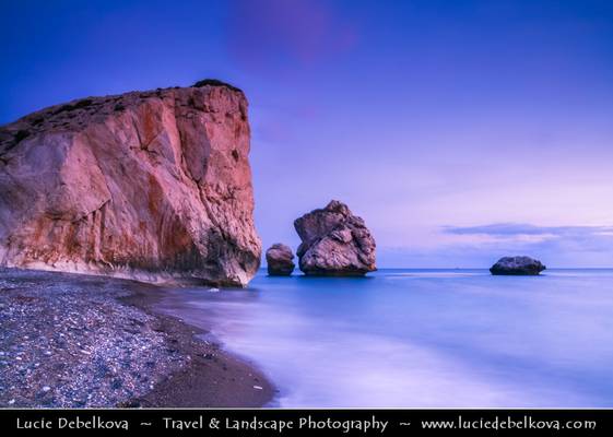 Cyprus - Petra tou Romiou - The birth of Aphrodite at Dusk