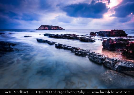 Cyprus - Dusk at Aghios Georgios bay