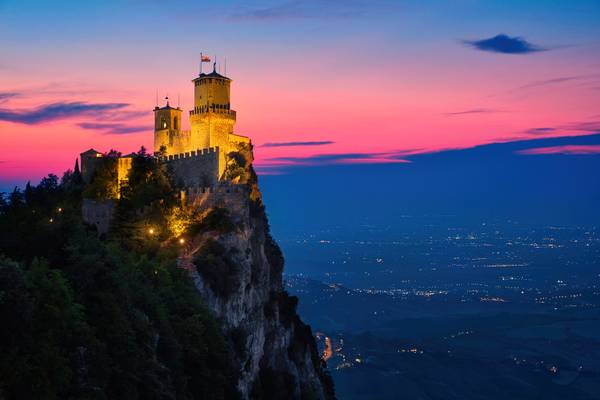 San Marino & Sunset