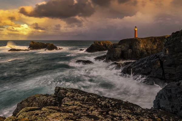 Stormy Skies, Butt of Lewis Lighthouse, Isle of Lewis, Scotland
