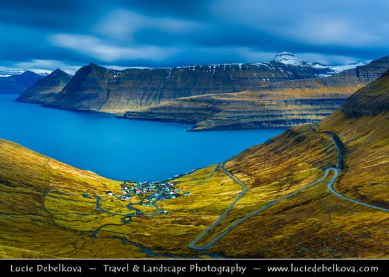 Faroe Islands - Island of Eysturoy - Funningur