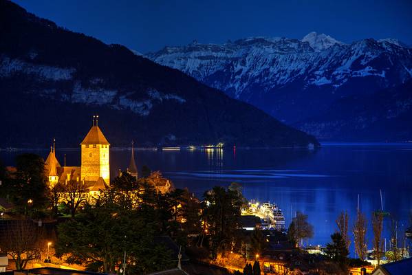 Spiez at Dusk