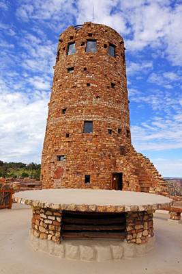 Tower overlooking Grand Canyon